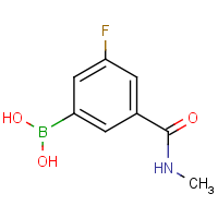 CAS: 871332-63-7 | PC412102 | 3-Fluoro-5-(methylcarbamoyl)phenylboronic acid