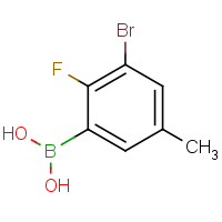 CAS: 957066-00-1 | PC412116 | 3-Borono-5-bromo-4-fluorotoluene