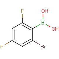 CAS: 1315339-48-0 | PC412117 | 2-Bromo-4,6-difluorophenylboronic acid