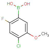CAS:153122-60-2 | PC412118 | 4-Chloro-2-fluoro-5-methoxyphenylboronic acid