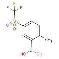 CAS: 1150114-49-0 | PC412130 | 2-Methyl-5-(trifluoromethylsulfonyl)phenylboronic acid