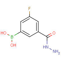 CAS: 1217500-73-6 | PC412140 | 3-Fluoro-5-(hydrazinecarbonyl)phenylboronic acid