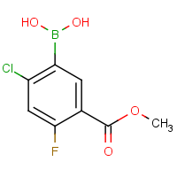 CAS: 957066-03-4 | PC412151 | 2-Chloro-4-fluoro-5-methoxycarbonylphenylboronic acid