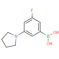 CAS: 1217500-96-3 | PC412158 | 3-Fluoro-5-pyrrolidinophenylboronic acid
