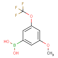 CAS: 1256345-88-6 | PC412169 | 3-Methoxy-5-(trifluoromethoxy)phenylboronic acid