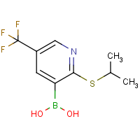CAS: 1256345-52-4 | PC412173 | 2-Isopropylthio-5-trifluoromethylpyridine-3-boronic acid