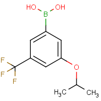 CAS: 1256345-44-4 | PC412182 | 3-Isopropoxy-5-trifluoromethylphenylboronic acid