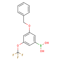 CAS: 1256345-95-5 | PC412191 | 3-(Benzyloxy)-5-(trifluoromethoxy)phenylboronic acid