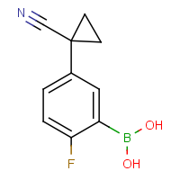 CAS:1256345-50-2 | PC412203 | 5-(1-Cyanocyclopropyl)-2-fluorophenylboronic acid