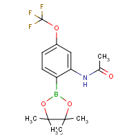 CAS: 1150271-56-9 | PC412212 | 2-Acetamido-4-(trifluoromethoxy)phenylboronic acid, pinacol ester