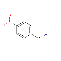 CAS: 1072946-45-2 | PC412223 | 4-(Aminomethyl)-3-fluorophenylboronic acid hydrochloride
