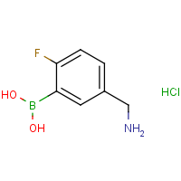 CAS: 1072946-46-3 | PC412224 | 5-(Aminomethyl)-2-fluorophenylboronic acid hydrochloride
