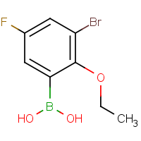 CAS: 352534-82-8 | PC412243 | 3-Bromo-2-ethoxy-5-fluorophenylboronic acid