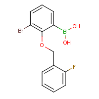 CAS: 870778-86-2 | PC412247 | 3-Bromo-2-(2'-fluorobenzyloxy)phenylboronic acid