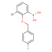 CAS: 849052-22-8 | PC412248 | 3-Bromo-2-(4'-fluorobenzyloxy)phenylboronic acid