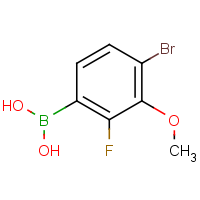 CAS: 943830-77-1 | PC412250 | 4-Bromo-2-fluoro-3-methoxyphenylboronic acid