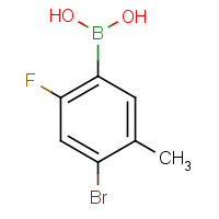 CAS: 677777-57-0 | PC412251 | 4-Bromo-2-fluoro-5-methylphenylboronic acid