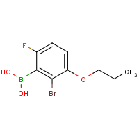 CAS: 849052-20-6 | PC412253 | 2-Bromo-6-fluoro-3-propoxyphenylboronic acid