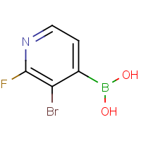 CAS: 1150114-79-6 | PC412254 | 3-Bromo-2-fluoropyridine-4-boronic acid