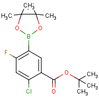 CAS:1218789-89-9 | PC412265 | 5-(tert-Butoxycarbonyl)-4-chloro-2-fluorophenylboronic acid, pinacol ester