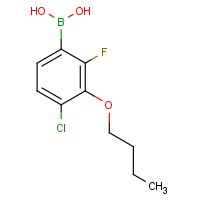 CAS: 1256346-25-4 | PC412266 | 3-Butoxy-4-chloro-2-fluorophenylboronic acid
