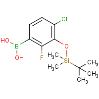 CAS:1256354-94-5 | PC412271 | 3-(tert-Butyldimethylsilyloxy)-4-chloro-2-fluorophenylboronic acid