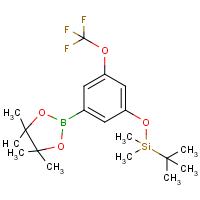 CAS:1150271-36-5 | PC412275 | 3-(tert-Butyldimethysilyloxy)-5-trifluoromethoxyphenylboronic acid, pinacol ester