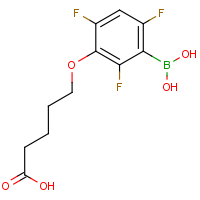 CAS: 1072946-61-2 | PC412277 | 3-(4-Carboxybutoxy)-2,4,6-trifluorophenylboronic acid