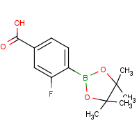 CAS:1050423-87-4 | PC412282 | 4-Carboxy-2-fluorophenylboronic acid, pinacol ester