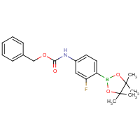 CAS:1218791-13-9 | PC412284 | 4-(Cbz-Amino)-2-fluorophenylboronic acid, pinacol ester