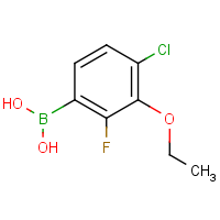 CAS: 1256346-20-9 | PC412294 | 4-Chloro-3-ethoxy-2-fluorophenylboronic acid