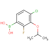 CAS: 1256346-21-0 | PC412298 | 4-Chloro-2-fluoro-3-isopropoxyphenylboronic acid