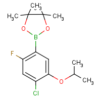 CAS:1256360-16-3 | PC412299 | 4-Chloro-2-fluoro-5-isopropoxyphenylboronic acid, pinacol ester