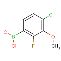CAS: 944129-07-1 | PC412304 | 4-Chloro-2-fluoro-3-methoxyphenylboronic acid