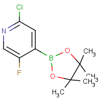 CAS: 1256360-62-9 | PC412314 | 2-Chloro-5-fluoropyridine-4-boronic acid, pinacol ester