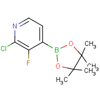 CAS:1029654-43-0 | PC412320 | 2-Chloro-3-fluoro-4-(tetramethyl-1,3,2-dioxaborolan-2-yl)pyridine