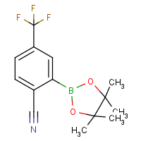 CAS:863868-28-4 | PC412342 | 2-Cyano-5-(trifluoromethyl)phenylboronic acid, pinacol ester