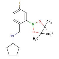 CAS:1256360-61-8 | PC412345 | 2-(Cyclopentylamino)methyl-5-fluorophenylboronic acid, pinacol ester