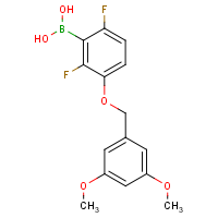 CAS: 849062-01-7 | PC412353 | 2,6-Difluoro-3-(3',5'-dimethoxybenzyloxy)phenylboronic acid