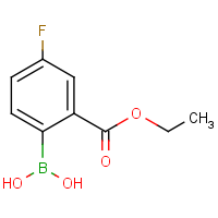 CAS: 1072951-40-6 | PC412392 | 2-(Ethoxycarbonyl)-4-fluorophenylboronic acid
