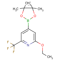 CAS: 1256359-30-4 | PC412398 | 2-Ethoxy-6-trifluoromethylpyridine-4-boronic acid, pinacol ester