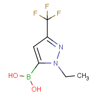 CAS:1346665-27-7 | PC412400 | 2-Ethyl-5-(trifluoromethyl)pyrazole-3-boronic acid