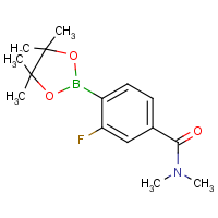 CAS: 1351502-31-2 | PC412414 | 3-Fluoro-N,N-dimethyl-4-(tetramethyl-1,3,2-dioxaborolan-2-yl)benzamide