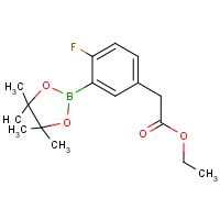 CAS:1198615-88-1 | PC412415 | 2-Fluoro-5-(ethoxycarbonylmethyl)phenylboronic acid, pinacol ester