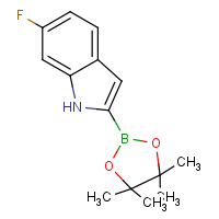 CAS: 1256358-98-1 | PC412431 | 6-Fluoro-1H-indole-2-boronic acid, pinacol ester