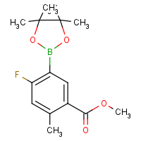 CAS: 1218790-17-0 | PC412438 | 2-Fluoro-5-(methoxycarbonyl)-4-methylphenylboronic acid, pinacol ester