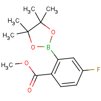 CAS: 1400976-17-1 | PC412439 | 5-Fluoro-2-(methoxycarbonyl)phenylboronic acid, pinacol ester