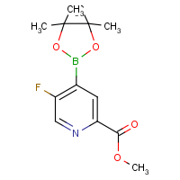 CAS: 1218790-18-1 | PC412440 | 5-Fluoro-2-(methoxycarbonyl)pyridine-4-boronic acid, pinacol ester