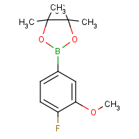 CAS:425378-85-4 | PC412443 | 4-Fluoro-3-methoxyphenylboronic acid, pinacol ester