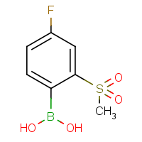 CAS: 1402238-31-6 | PC412455 | 4-Fluoro-2-(methylsulfonyl)phenylboronic acid
